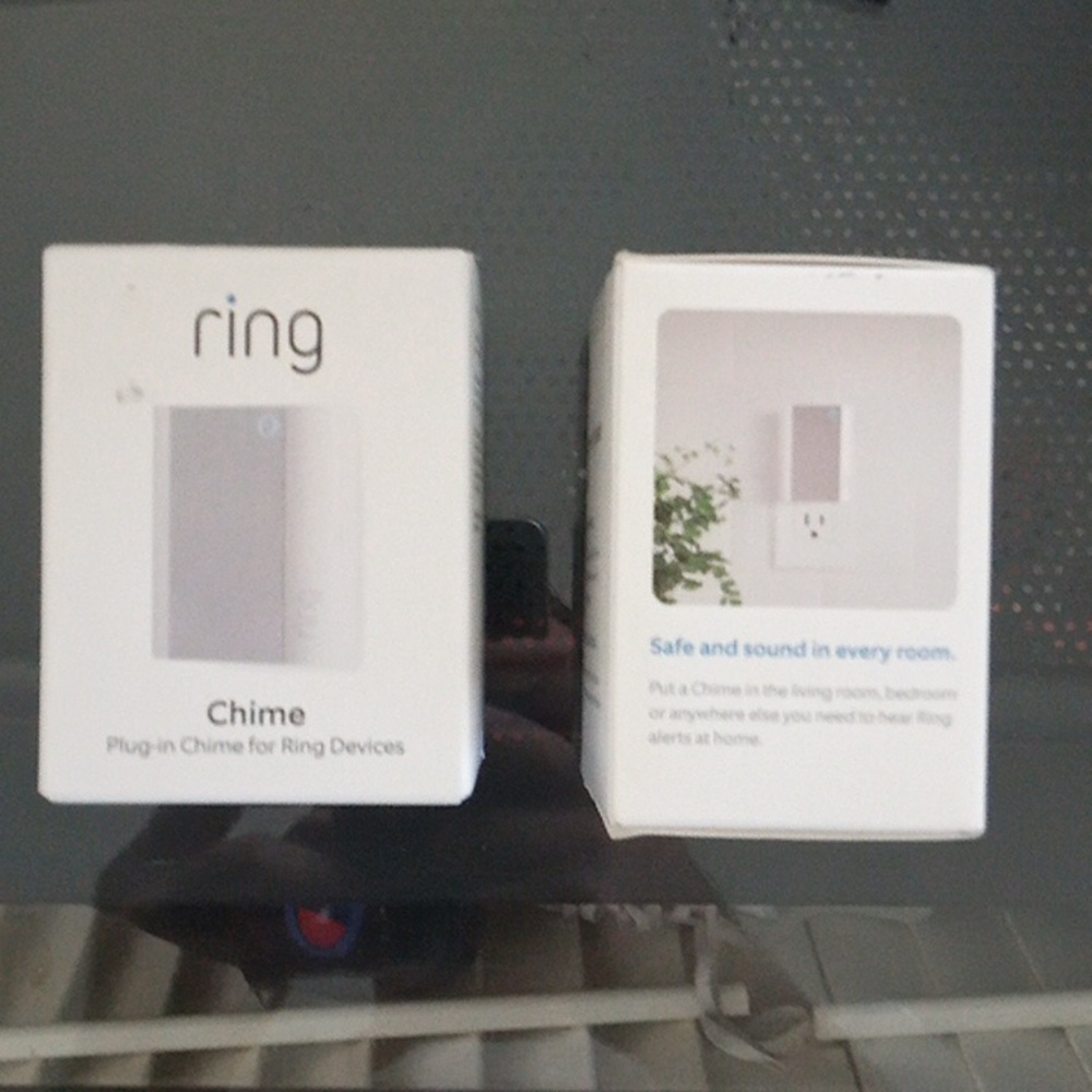 Ring Chime Plug in chime for ring device Lot of 2 New